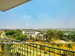 Balcony in 2 BHK Apartment at Godrej Aqua, International Airport Road – for Rent