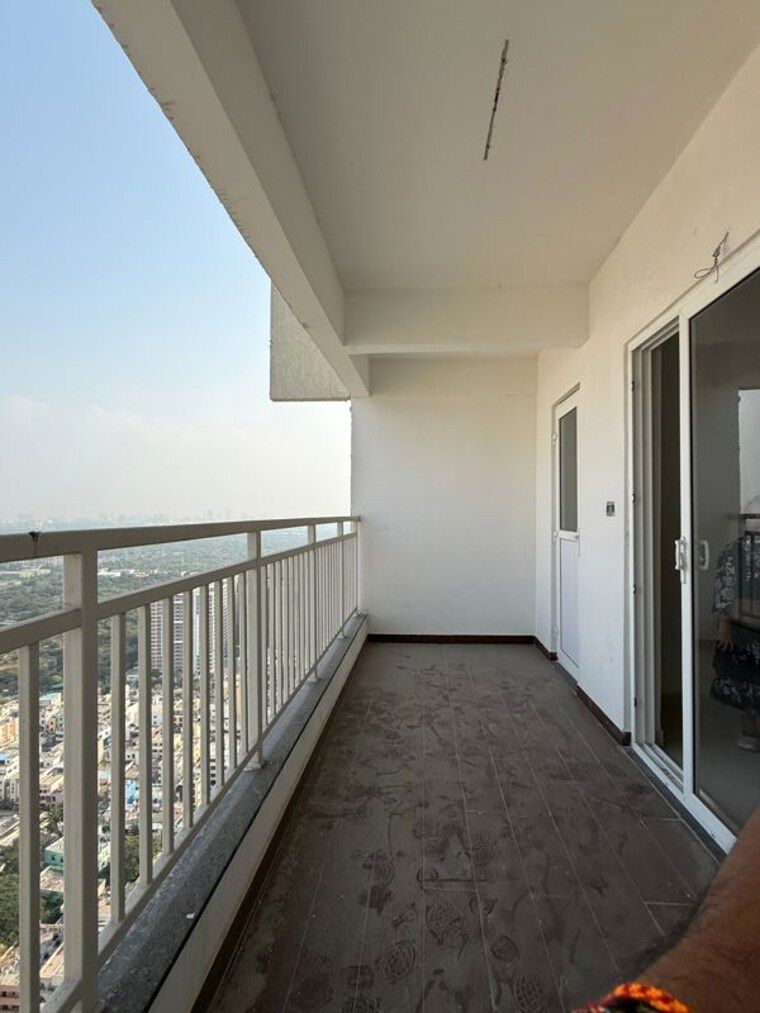 Balcony, candeur-crescent 3 Bedroom 1958 Sq.Ft. Apartment In Serilingampally Hyderabad 10792959