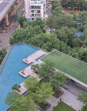 2 BHK Apartment – Exterior View View at Sunteck Signia Oceans, Airoli - for Rent