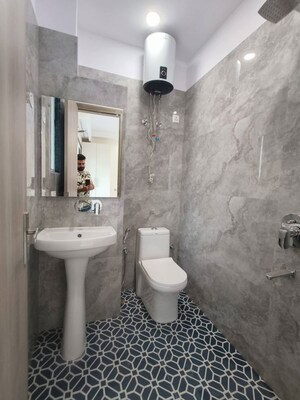 Bathroom in 2 BHK Apartment at Saket – for Rent