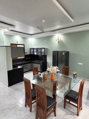 Living Room in 2.5 BHK Apartment at Aerotown Hridayam, Gmada Aerocity – for Rent