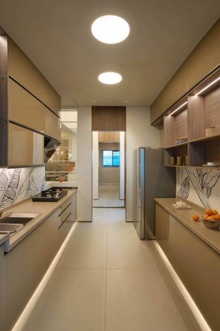Kitchen, atul-life 2 Bedroom 726 Sq.Ft. Apartment In Mulund West Mumbai 10793017