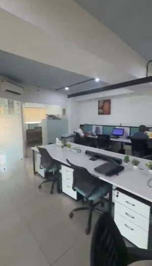 Team Area in  Office Space at Shilp Corporate Park, Bodakdev – for Rent