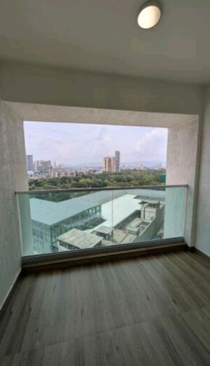 Balcony in 2 BHK Apartment at Aurum Q Islands, Ghansoli – for Rent
