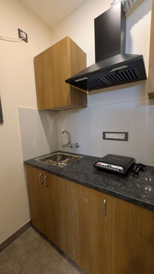Kitchen in Studio Builder Floor at Sector 52 – for Rent