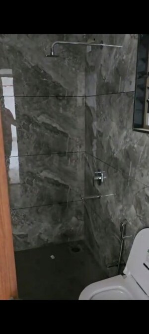 Bathroom in 3 BHK Apartment at Renuka Panchtattva, Tathawade – for Rent