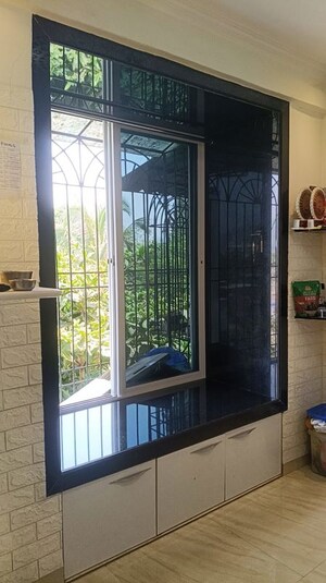Balcony in 1 BHK Apartment at Jeevan Prakash Society Louis Wadi, Louis Wadi – for Sale