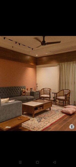 Living Room in 4 BHK Apartment at 3C Lotus 300, Sector 107 – for Rent