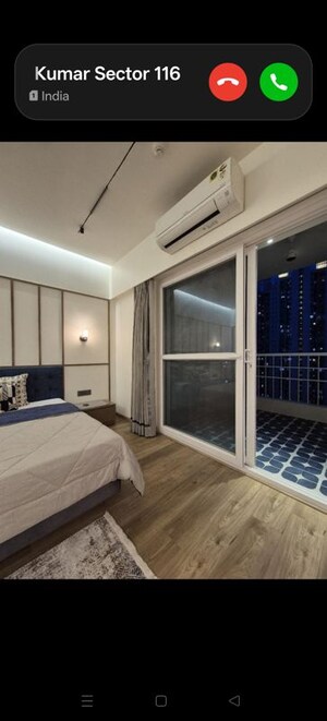 Bedroom in 4 BHK Apartment at 3C Lotus 300, Sector 107 – for Rent