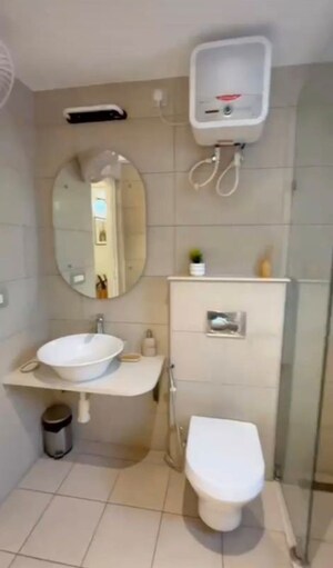 Bathroom in 3 BHK Builder Floor at Signature Global City 92, Sector 92 – for Rent