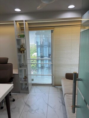 Bathroom in  Office Space at Navratna Corporate Park, Ashok Vatika – for Rent