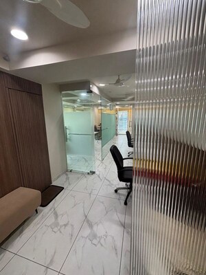Bathroom in  Office Space at Navratna Corporate Park, Ashok Vatika – for Rent
