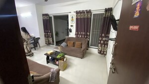 Living Room in 2 BHK Apartment at Lifestyle Royal Oak, Wakad – for Rent