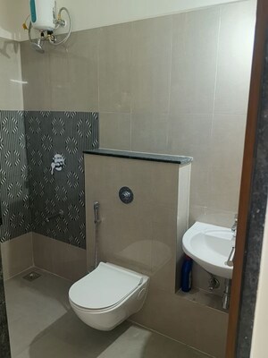 Bathroom in 3 BHK Apartment at K Raheja Sterling, Mohammadwadi – for Rent
