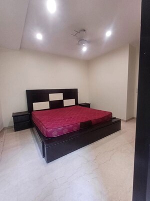 Bedroom in 4 BHK Builder Floor at Nehru Enclave – for Rent