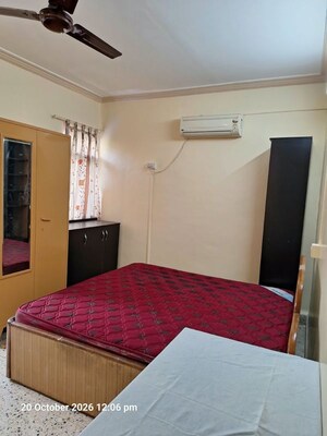 Bedroom in 3 BHK Apartment at Karia Konark Nagar Phase 1, Viman Nagar – for Rent