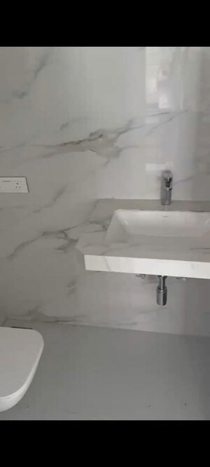 Bathroom in 3 BHK Apartment at Cuffe Parade – for Rent