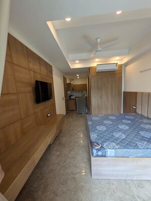 Bedroom in Studio Builder Floor at Sector 57 – for Rent