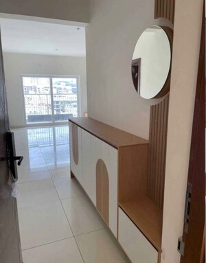 Bathroom in 3 BHK Apartment at Prestige Green Gables, Panathur – for Rent
