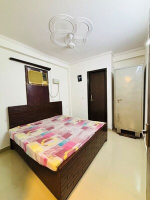 Bedroom in 2 BHK Builder Floor at Chattarpur – for Rent