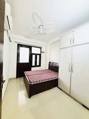 Bedroom in 2 BHK Builder Floor at Chattarpur – for Rent