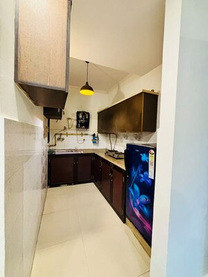 Kitchen in 2 BHK Builder Floor at Chattarpur – for Rent