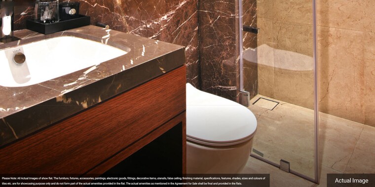 Bathroom, dosti-greater-thane 1 Bedroom 339 Sq.Ft. Apartment In Kalher Thane 10793239