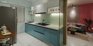 Kitchen in 1 BHK Apartment at Dosti Greater Thane, Kalher – for Sale