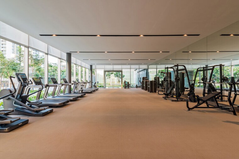 Gym, dosti-greater-thane 1 Bedroom 339 Sq.Ft. Apartment In Kalher Thane 10793239