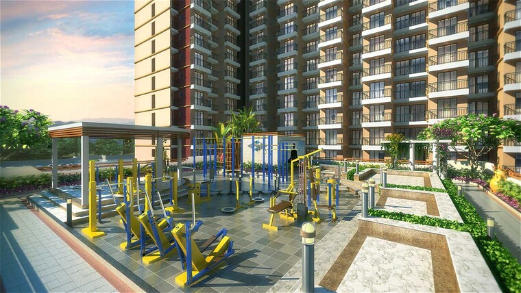 Exterior View, dosti-greater-thane 1 Bedroom 385 Sq.Ft. Apartment In Kalher Thane 10793257