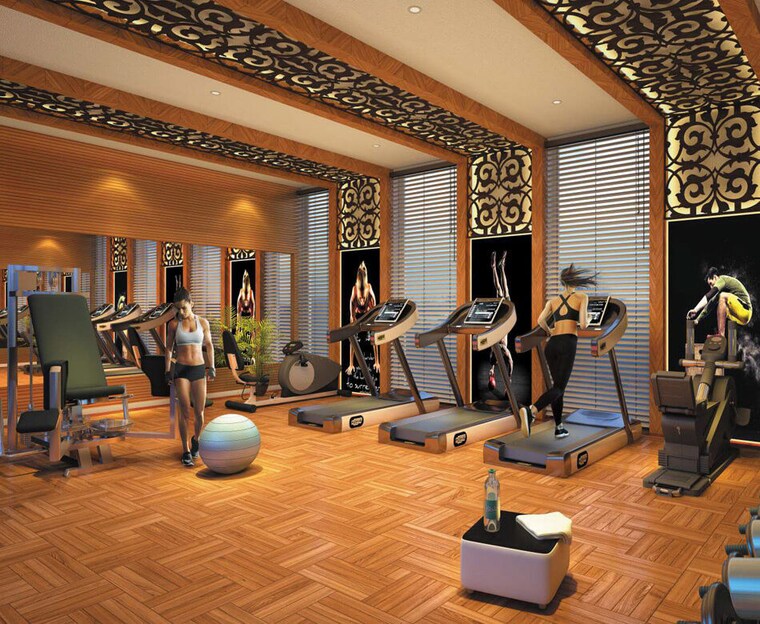 Gym, dosti-greater-thane 1 Bedroom 385 Sq.Ft. Apartment In Kalher Thane 10793257