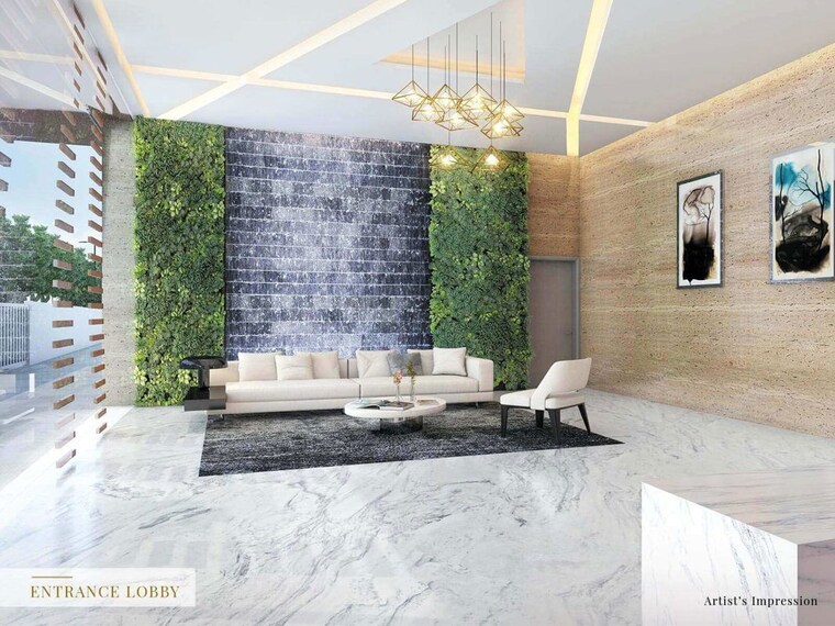 Lobby, dosti-greater-thane 1 Bedroom 385 Sq.Ft. Apartment In Kalher Thane 10793257