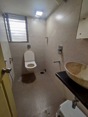Bathroom in 1 BHK Apartment at Bandra West – for Rent