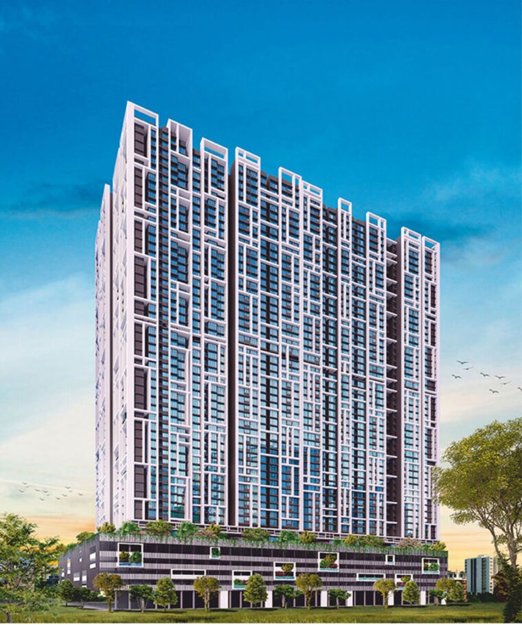 Exterior View, dosti-greater-thane 2 Bedroom 600 Sq.Ft. Apartment In Kalher Thane 10793266