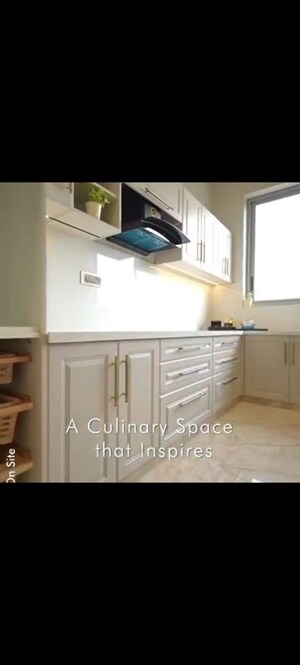 Kitchen in 3 BHK Apartment at Nirman Nirvana, Aundh – for Sale