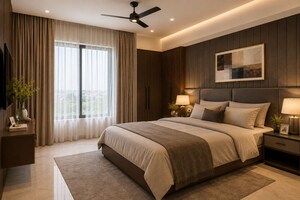 Bedroom in 3 BHK Apartment at AVR Luna, Mogappair West – for Sale