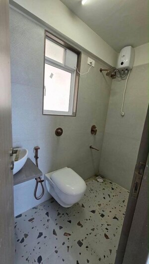 Bathroom in 2 BHK Apartment at Sayba Sapphire, Kurla West – for Rent