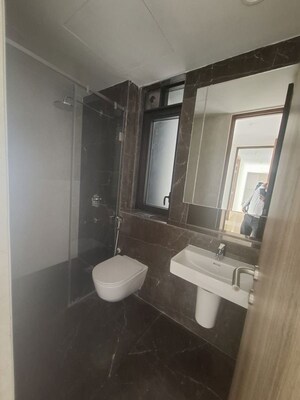 Bathroom in 2 BHK Apartment at Lodha Parkside, Worli – for Rent