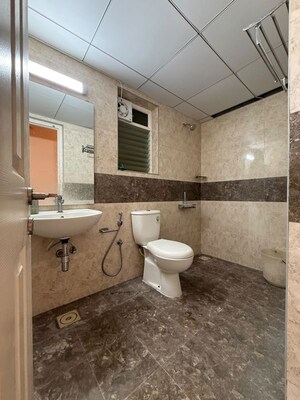 Bathroom in 2 BHK Apartment at Casagrand Lorenza, Kogilu – for Rent