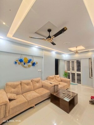 Living Room in 2 BHK Apartment at Sukhwani Gracia, Sus – for Rent
