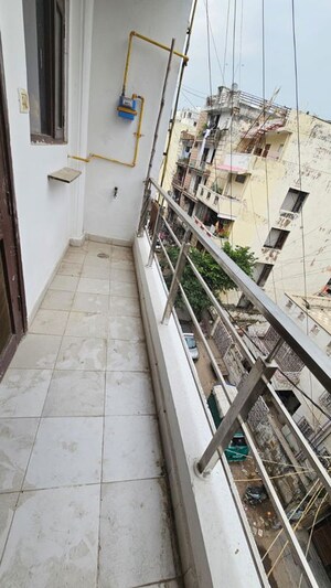 Balcony in 3 BHK Builder Floor at Saket – for Rent