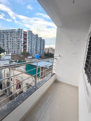 Balcony in 1 BHK Apartment at Wadgaon Sheri – for Rent