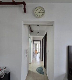 Building Lobby in 2 BHK Apartment at Omkar Ananta, Goregaon East – for Rent