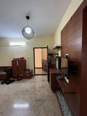 Bathroom in 3 BHK Apartment at Shilpitha Splendour, Mahadevpura – for Rent