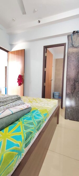 Bedroom in 1 BHK Apartment at Duville Riverdale Suites, Kharadi – for Rent