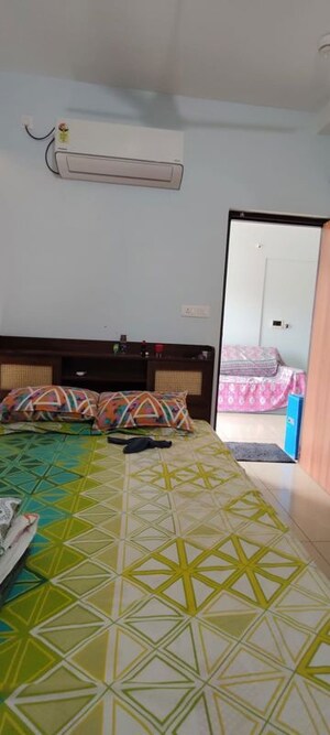 Bedroom in 1 BHK Apartment at Duville Riverdale Suites, Kharadi – for Rent