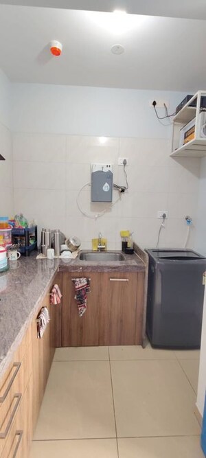 Kitchen in 1 BHK Apartment at Duville Riverdale Suites, Kharadi – for Rent
