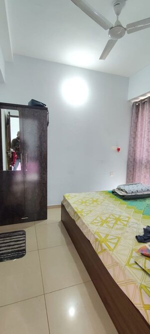 Bedroom in 1 BHK Apartment at Duville Riverdale Suites, Kharadi – for Rent