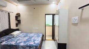 Bedroom in 2 BHK Apartment at Sri Chakra Towers, Nizampet – for Rent