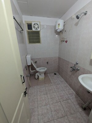 Bathroom in 2 BHK Apartment at Shilpitha Splendour, Mahadevpura – for Rent